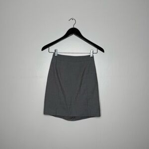Elegant Charcoal Pencil Skirt